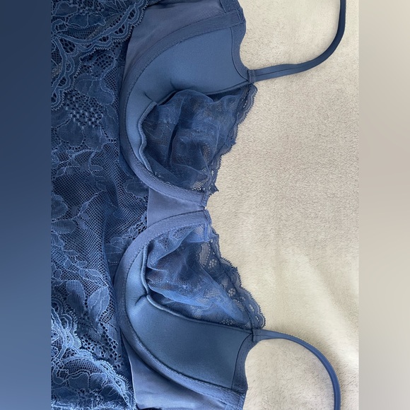 Beautiful rhinestone strap chemise sz L - Picture 7 of 13